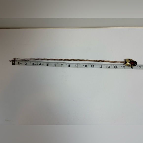 Charming Vintage MCM Owl Enamel Pendant Necklace - Picture 8 of 8